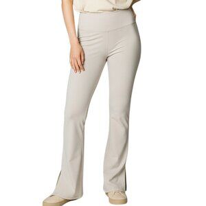 Kinesis Beige Yoga Flare Pants Women's Size L